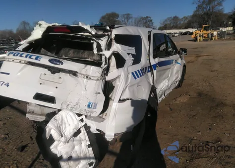 2017 Ford Police Interceptor из США, поврежденный, VIN 1FM5K8AR2HGC07919